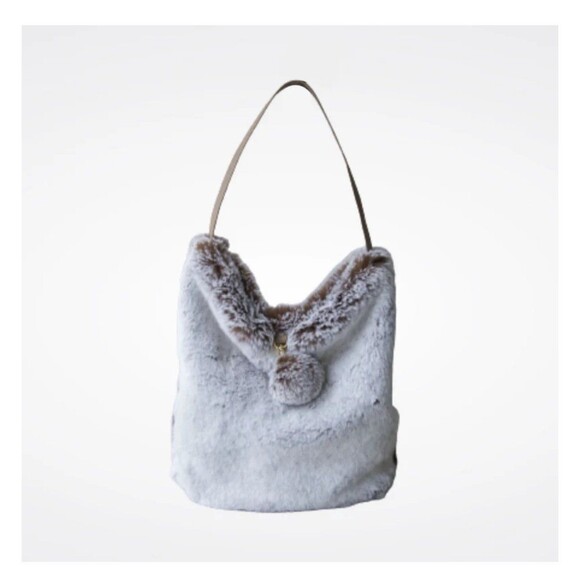 Maison Evelyne Prélonge Faux Fur Bag Monaco NEW - Picture 1 of 11